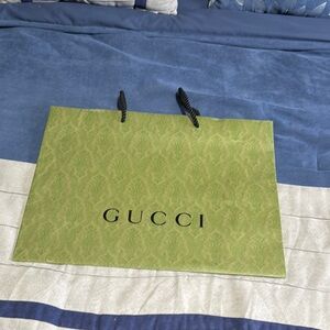 Gucci Green Shopping Bag
